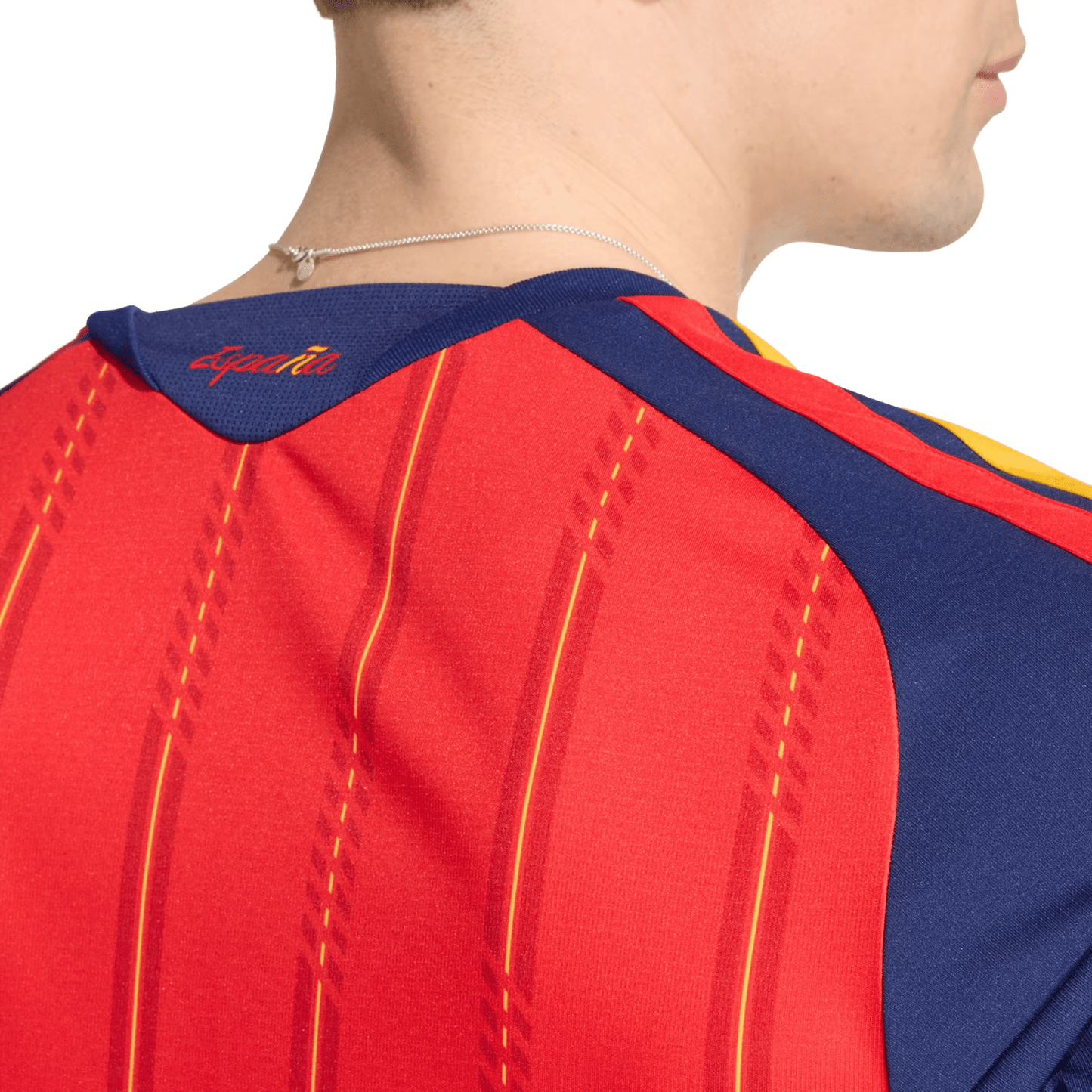 adidas Camiseta Local Copa Mundial Lamine Yamal España 2026 para Hombre (Rojo Intenso)