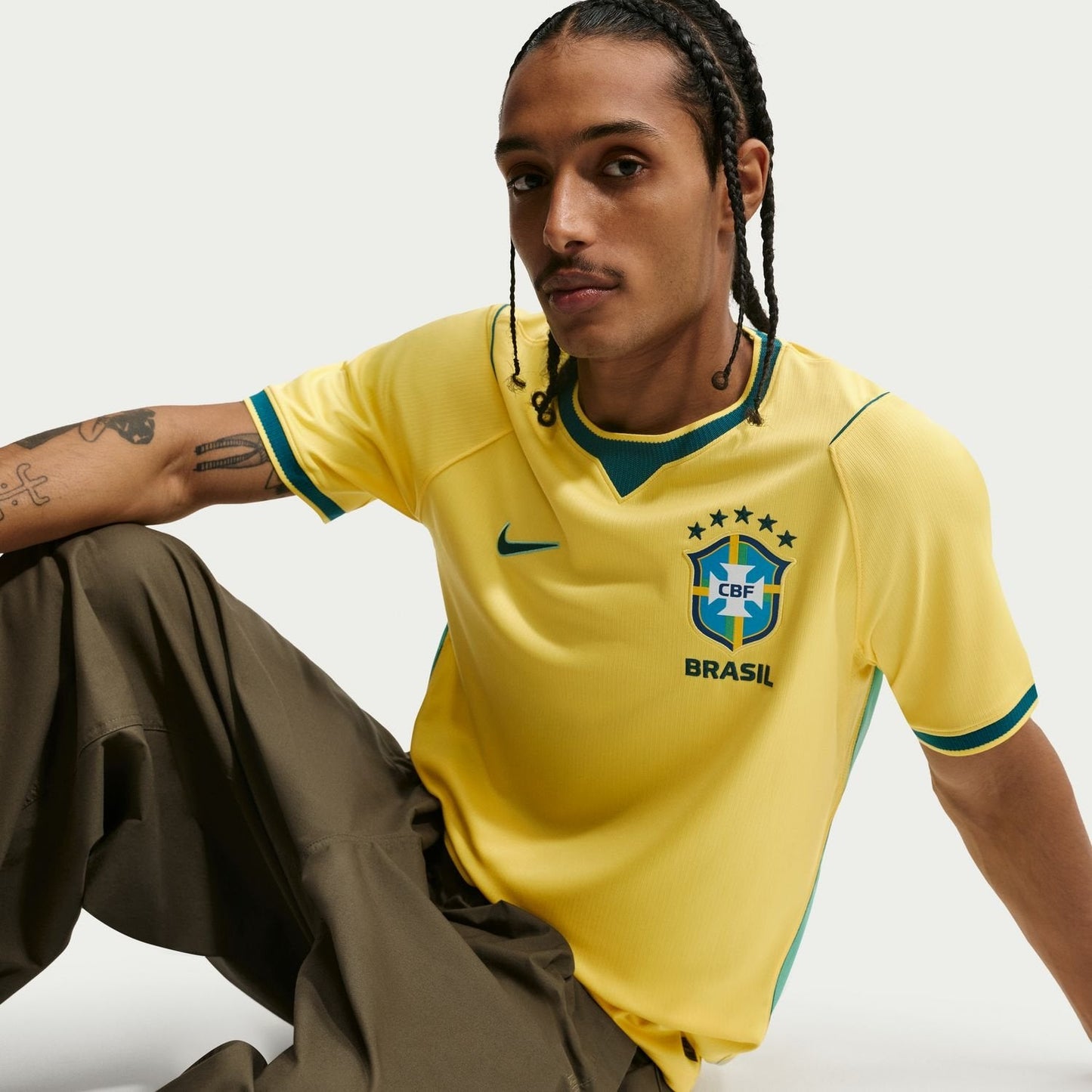 Brasil 2026 Camiseta Local Auténtica - Hombre