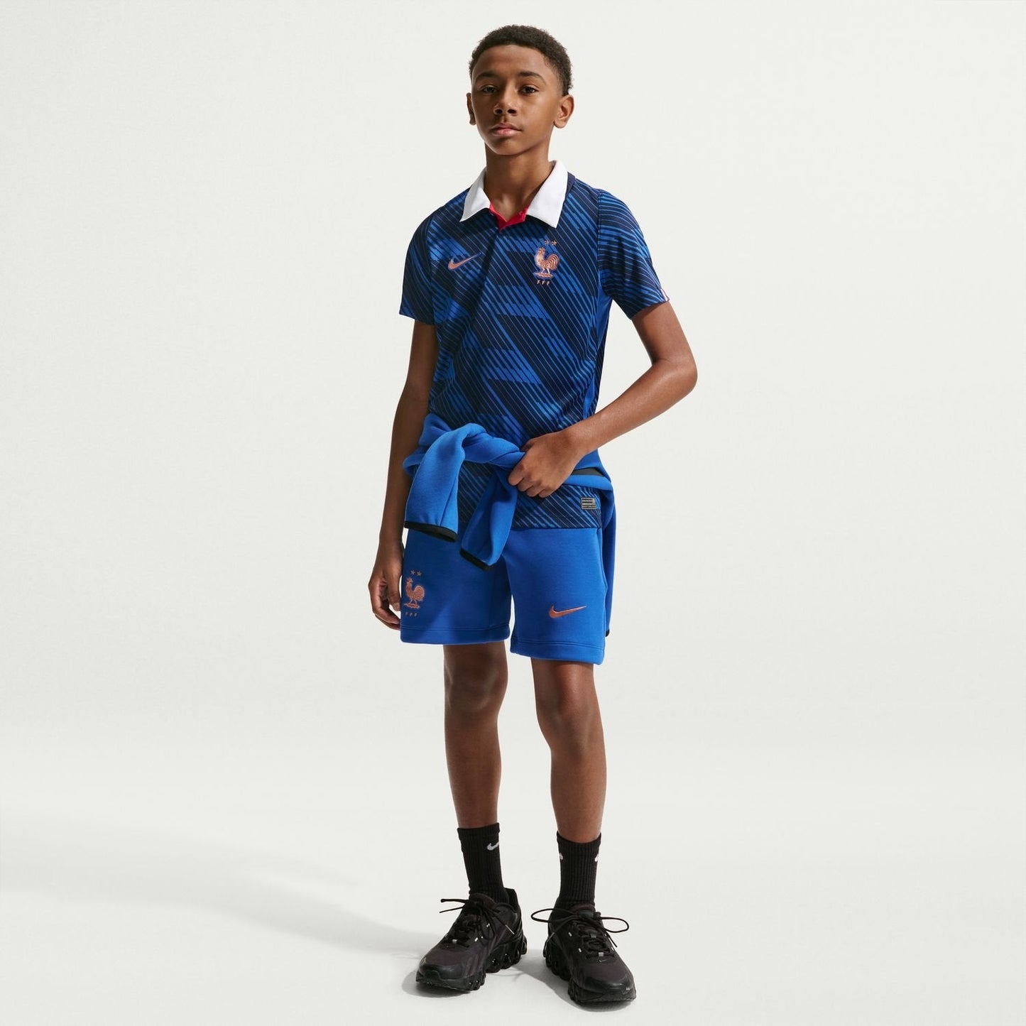 Francia 2026 Local Auténtica Camiseta - Juvenil