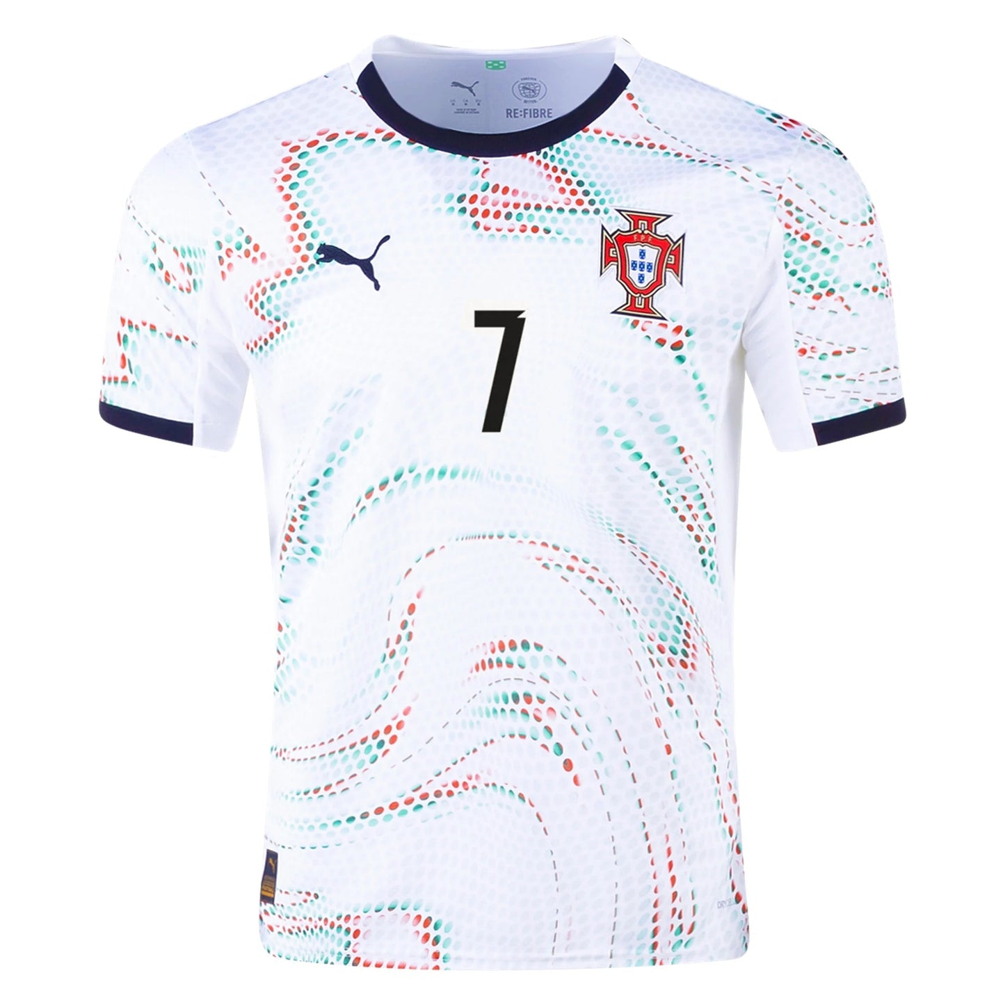 Puma Camiseta Visitante Portugal Cristiano Ronaldo 25/26 (Blanco Puma/Negro Puma)