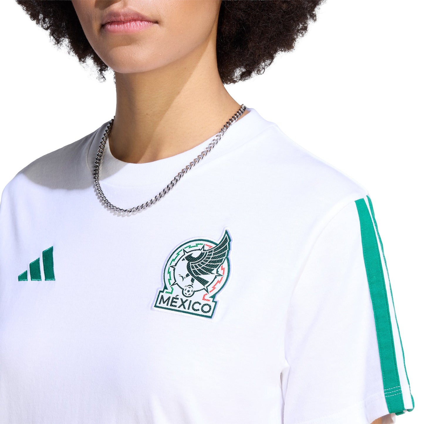 México DNA Blanco Camiseta - Mujer