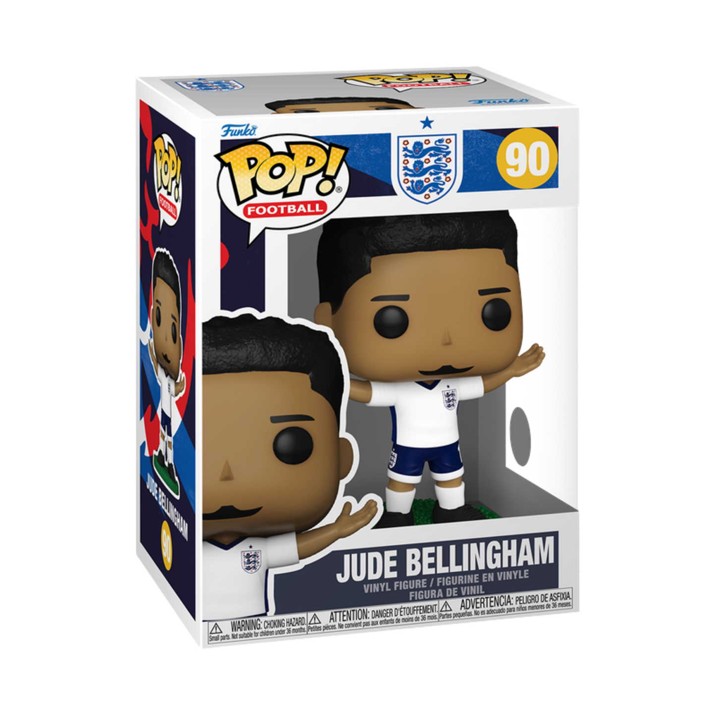 Funko Pop! Inglaterra Jude Bellingham Figura de Vinilo #90