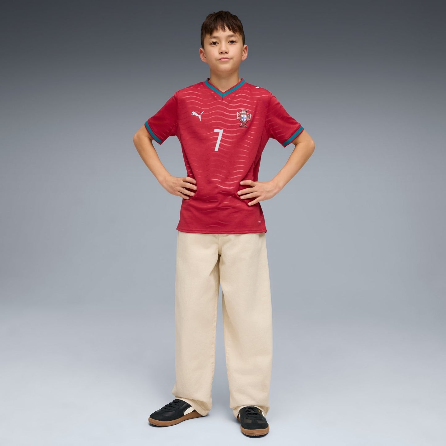 Portugal 2026 Local Ronaldo 7 Camiseta - Juvenil