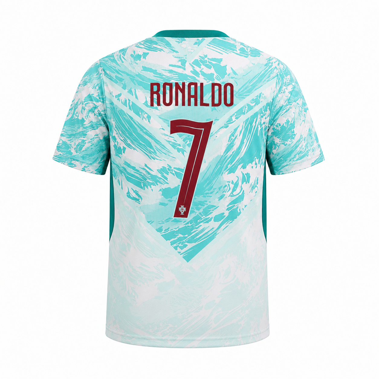 Puma Camiseta Visitante Cristiano Ronaldo Portugal 2026 Juvenil (Blanco/Verde)