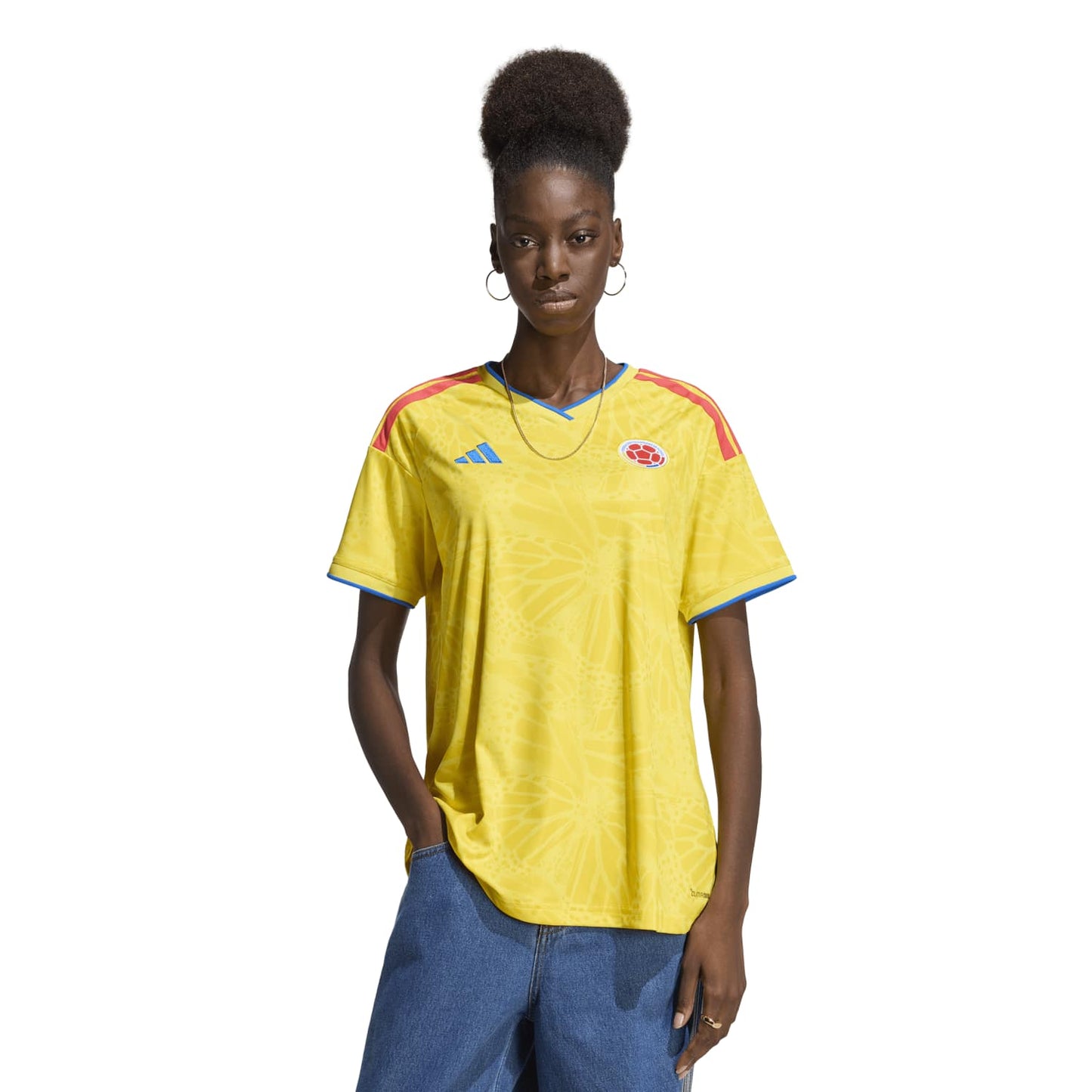 Colombia 2026 Camiseta Local Auténtica - Mujer