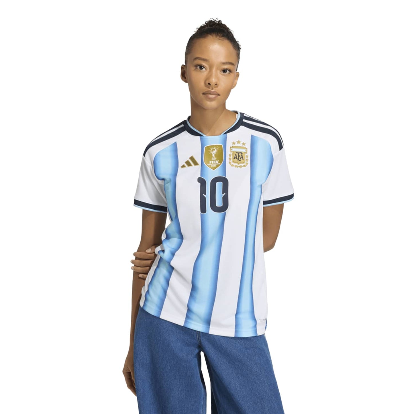Argentina 2026 Auténtica Camiseta Local Messi 10 - Mujer