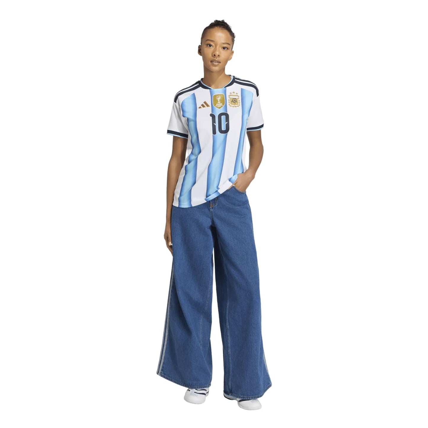 Argentina 2026 Auténtica Camiseta Local Messi 10 - Mujer