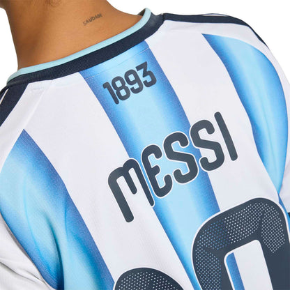 Argentina 2026 Auténtica Camiseta Local Messi 10 - Mujer