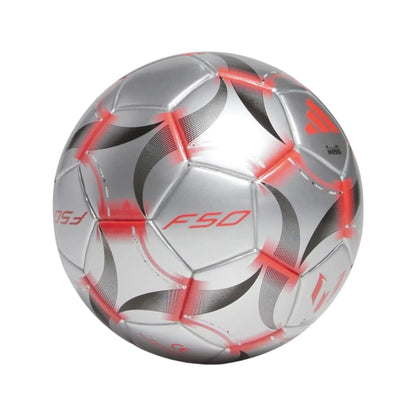 adidas Mini Balón Messi (Metálico Hierro/Blanco/Negro)