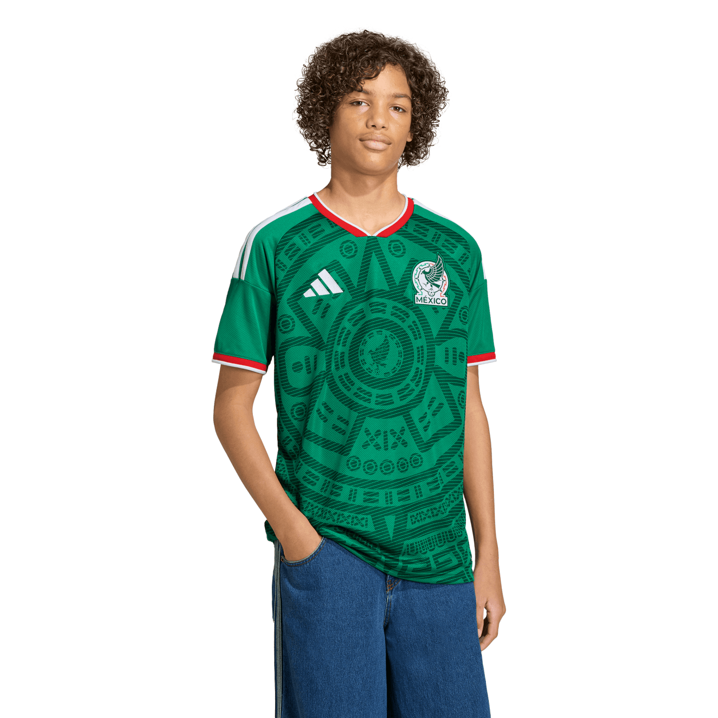México 2026 Auténtica Local Camiseta - Juvenil
