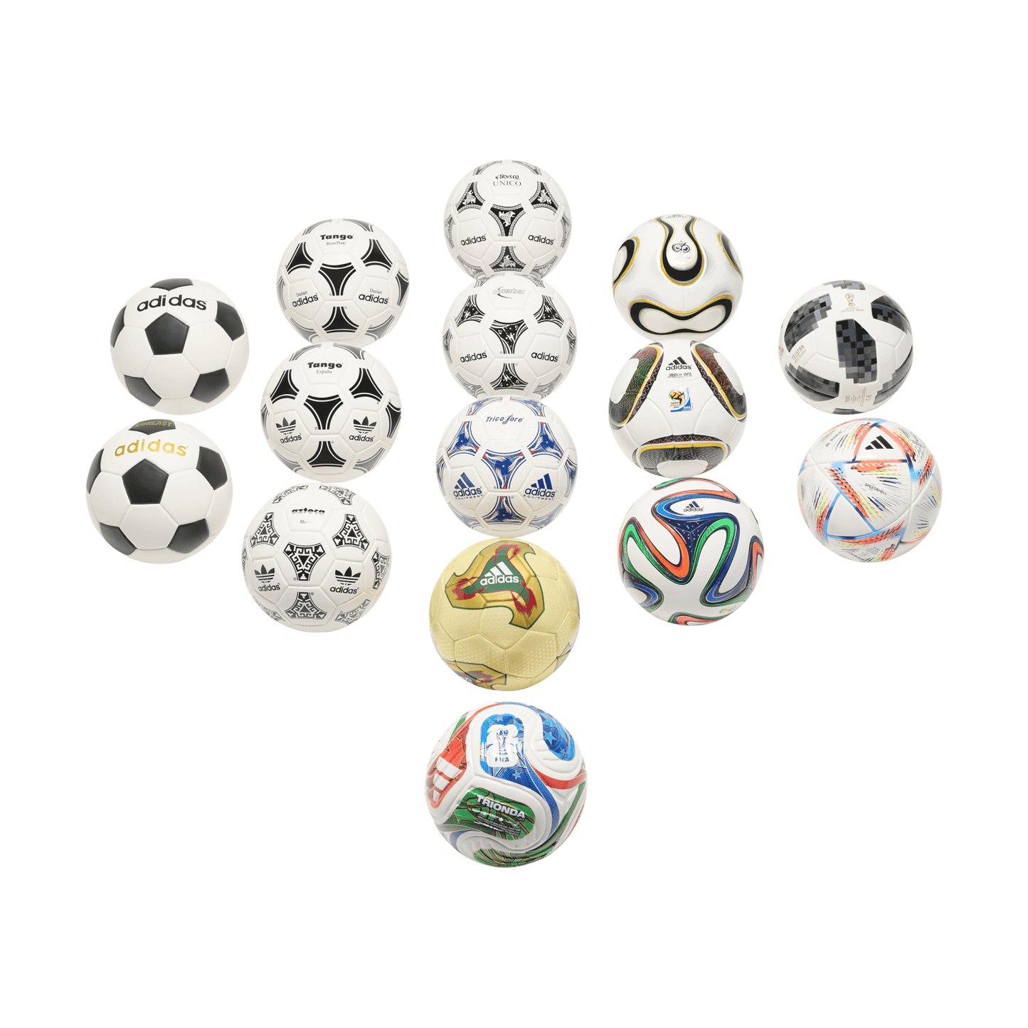 FIFA Copa Mundial™ Set Histórico Balón Mini