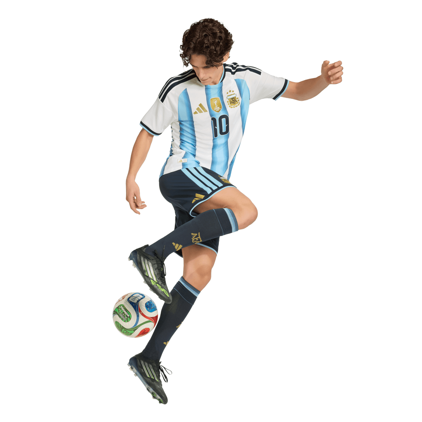 Argentina 2026 Camiseta Local Auténtica Messi - Hombre