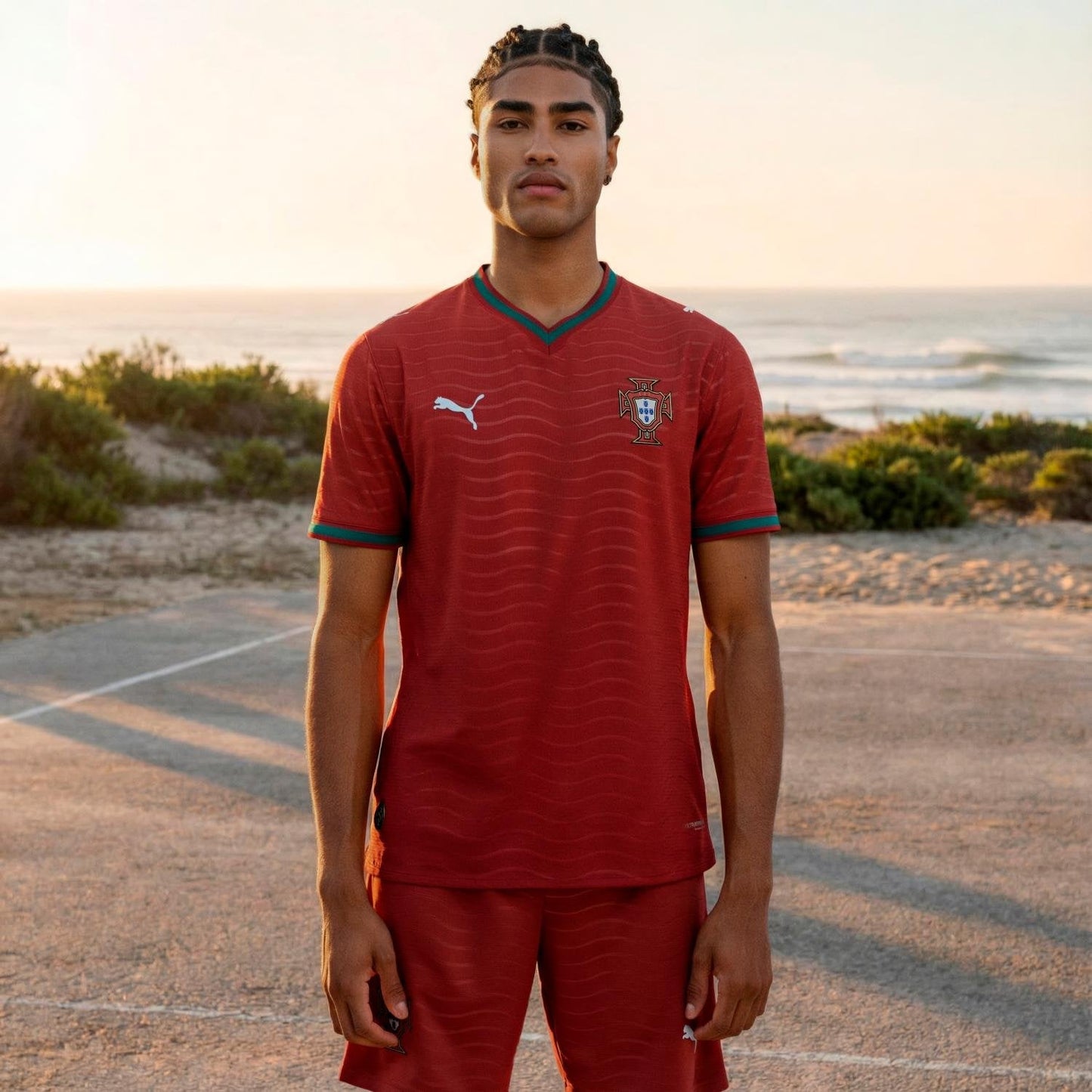 Portugal 2026 Local Auténtica Camiseta - Hombre