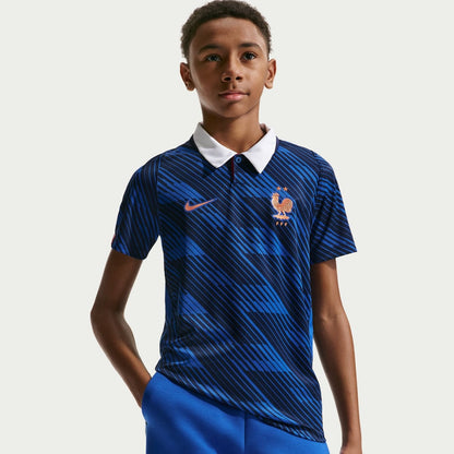 Francia 2026 Local Auténtica Camiseta - Juvenil