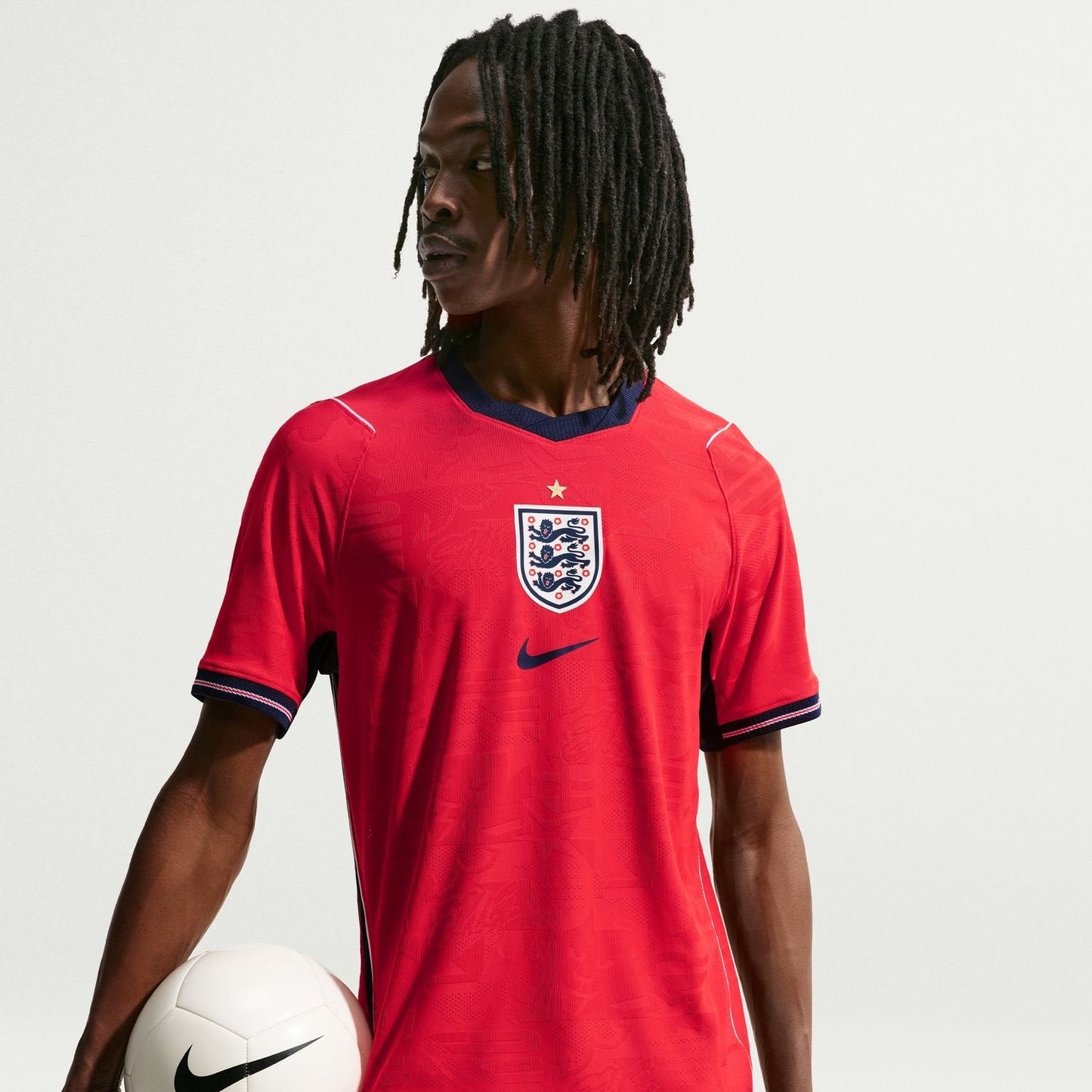 Inglaterra 2026 Camiseta Visitante Auténtica - Hombre