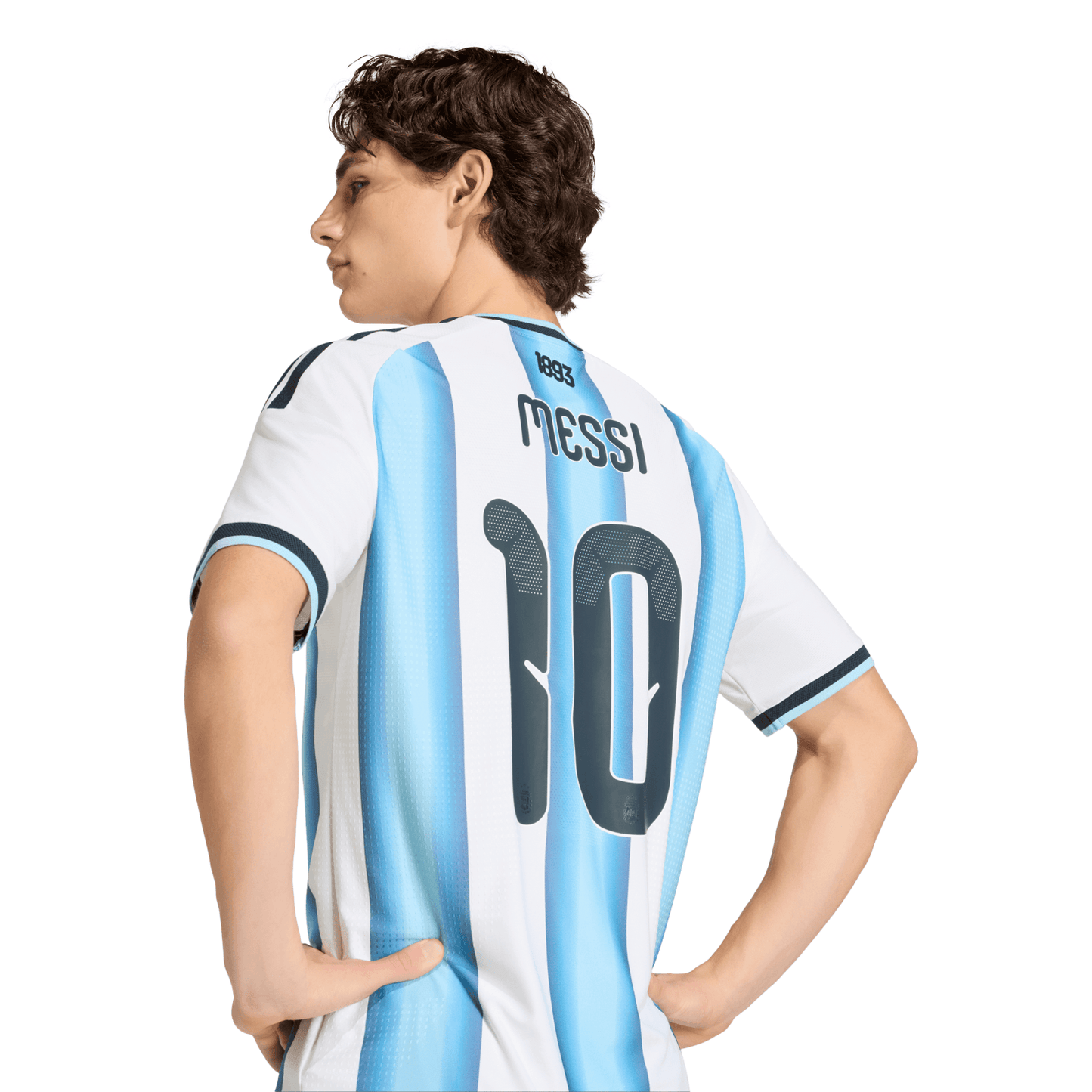 Argentina 2026 Camiseta Local Auténtica Messi - Hombre