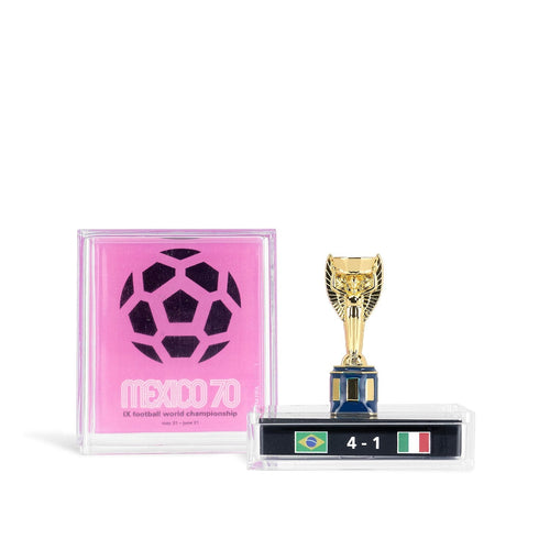 45mm Licenciada 1970 FIFA Copa Mundial Trofeo Réplica - Brasil