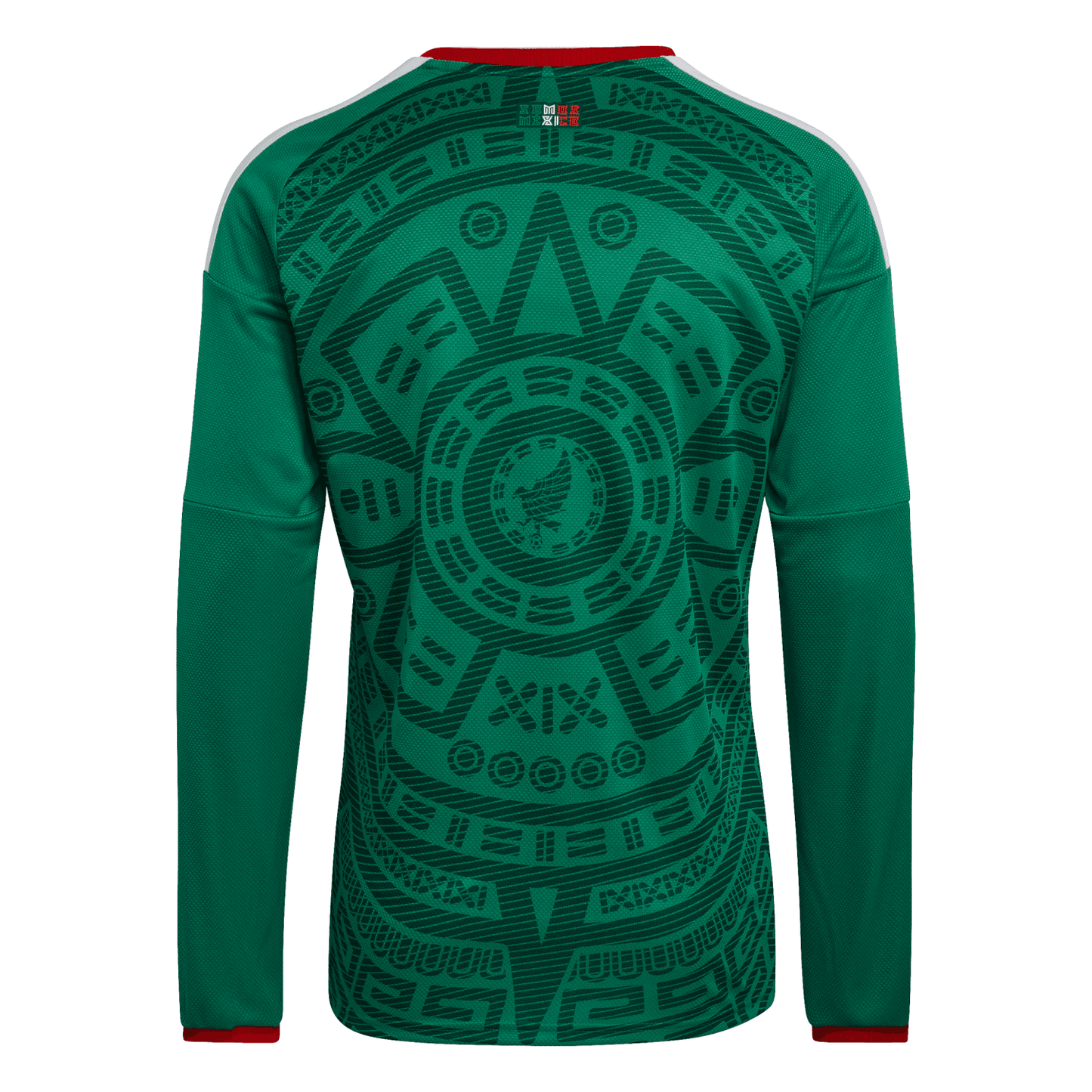 México 2026 Auténtica Local Manga Larga Camiseta - Hombre