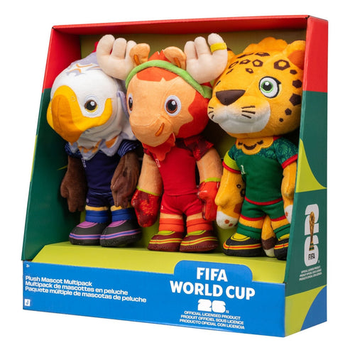 FIFA Copa Mundial 2026™ 10" Mascota Peluche Multipack