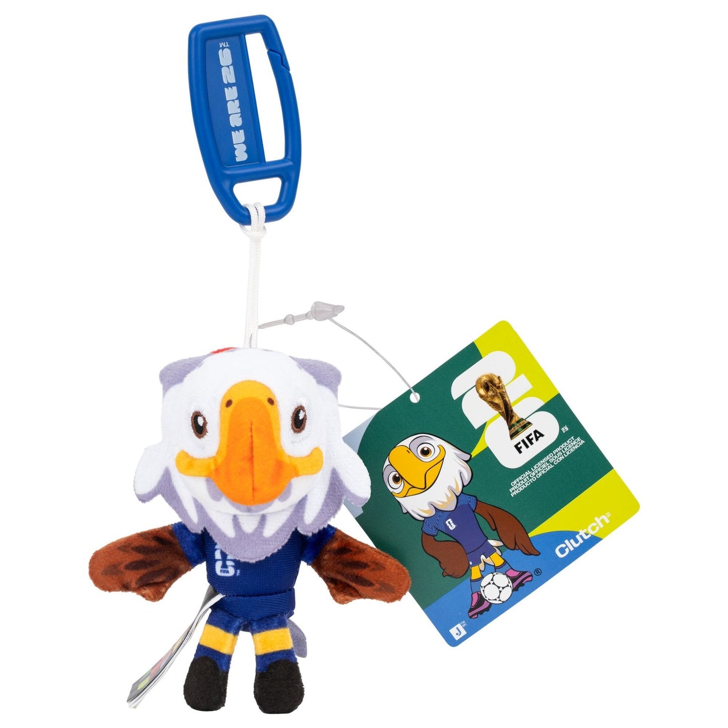 FIFA Copa Mundial 2026™ 4" Peluche USA Mascota Llavero