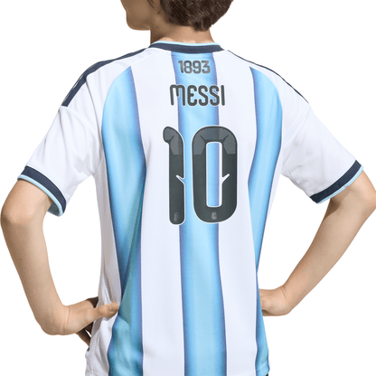 Argentina 2026 Auténtica Camiseta Local Messi 10 - Juvenil