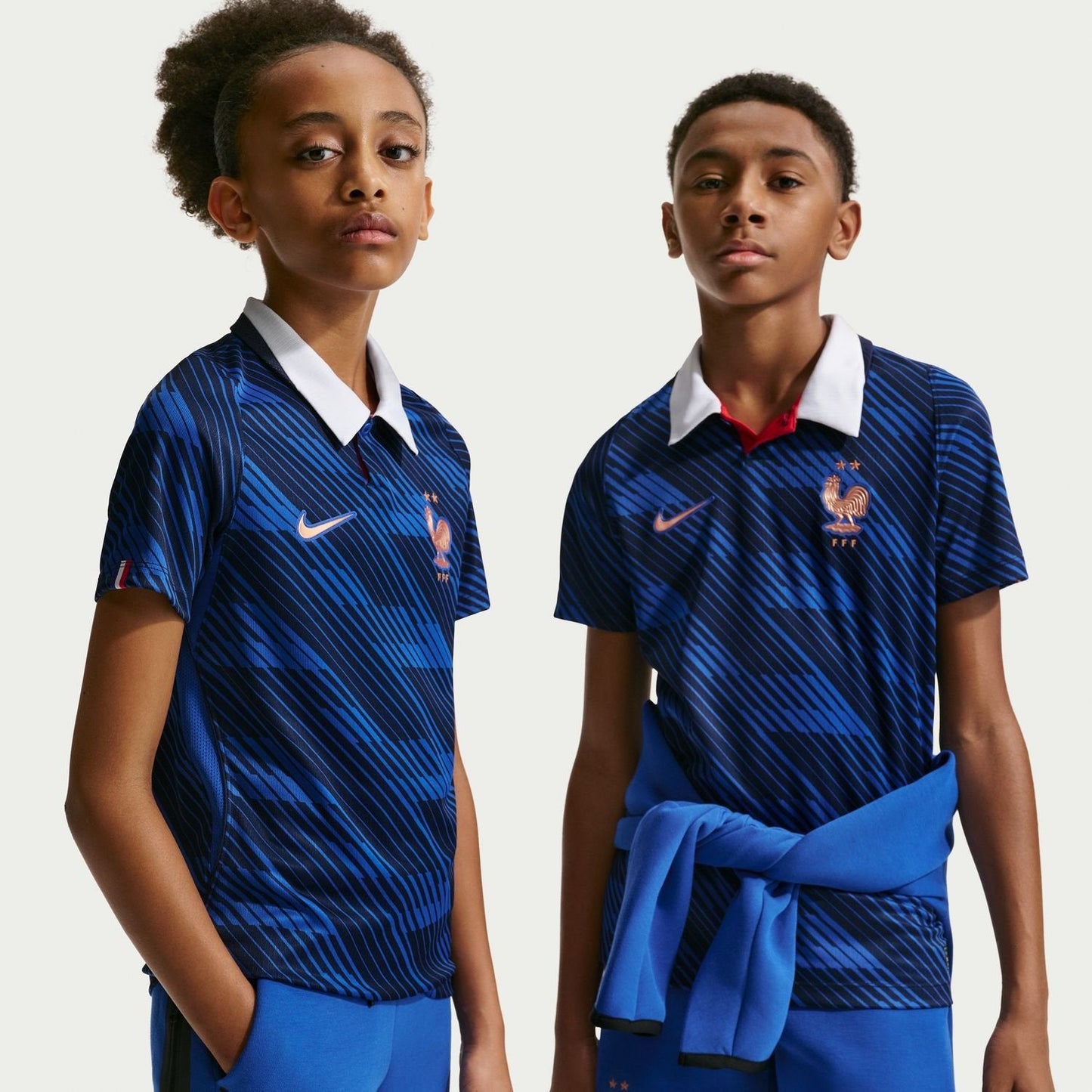 Francia 2026 Local Auténtica Camiseta - Juvenil