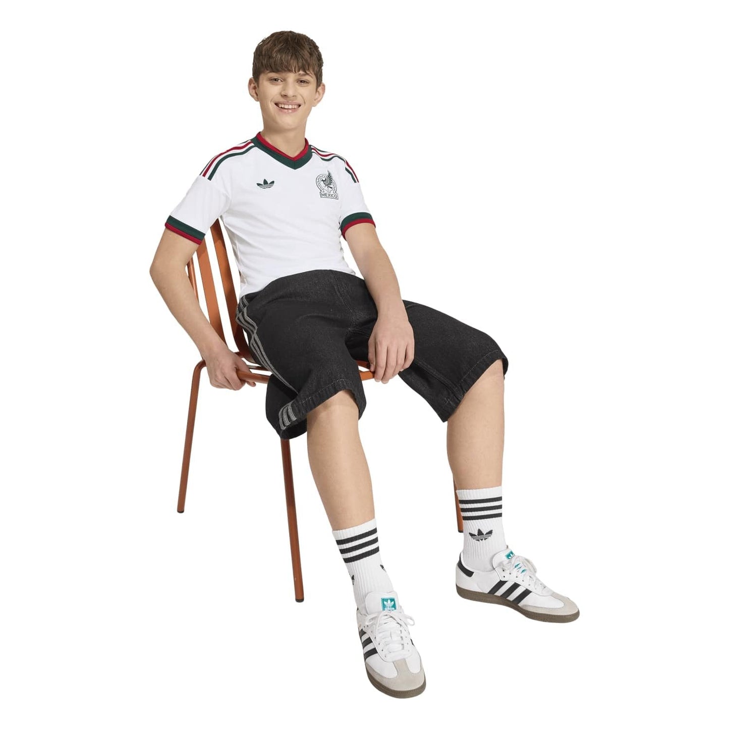 México 2026 Auténtica Visitante Camiseta - Juvenil