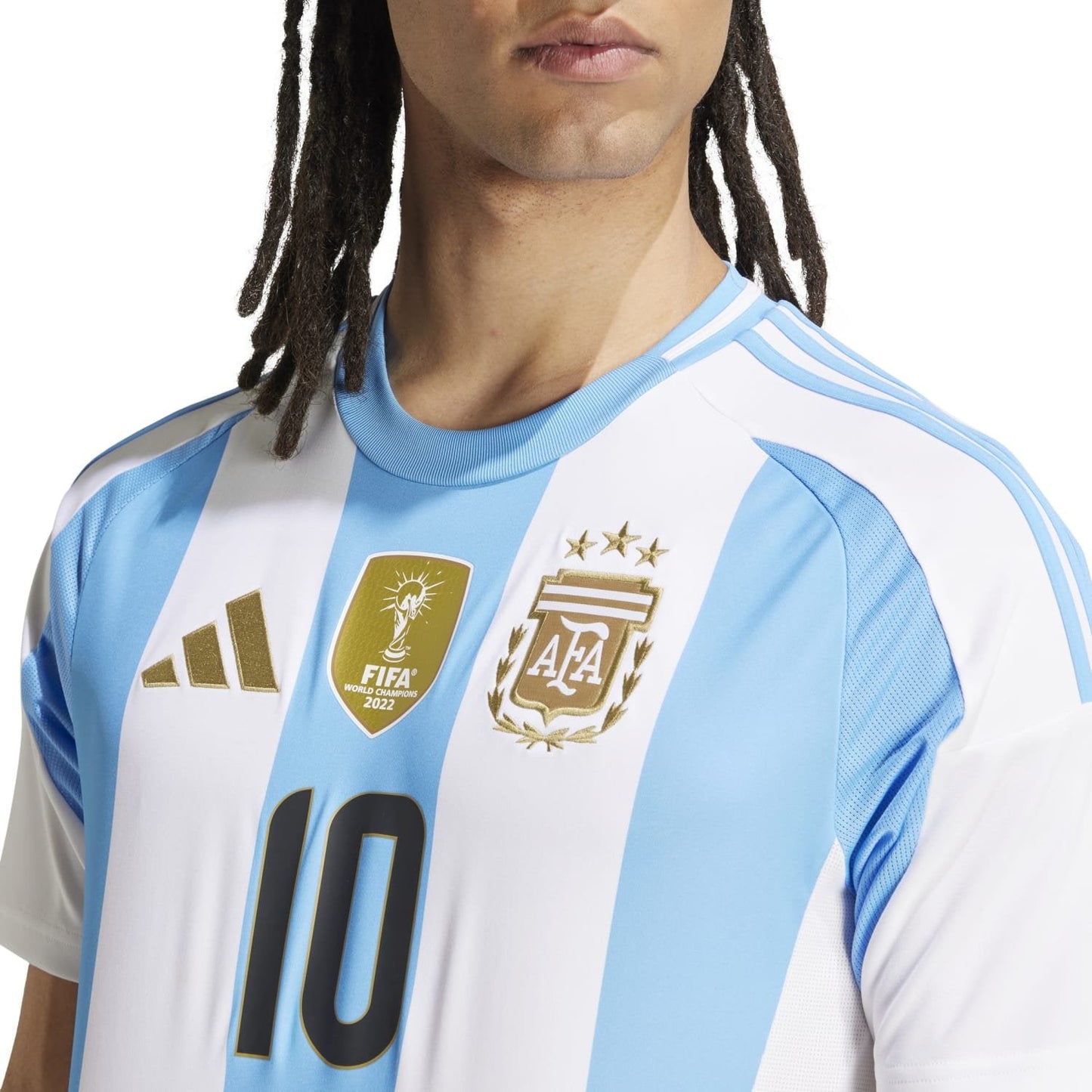 Argentina 2024 Camiseta Local Messi - Hombre