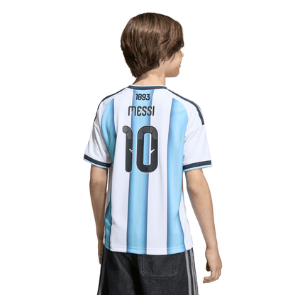 Argentina 2026 Auténtica Camiseta Local Messi 10 - Juvenil