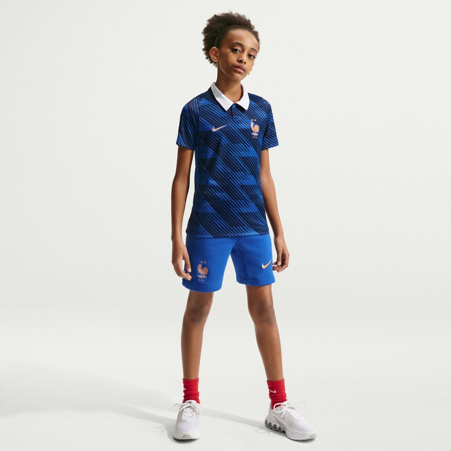 Francia 2026 Local Auténtica Camiseta - Juvenil