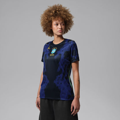 Brasil 2026 Camiseta Visitante Auténtica - Mujer
