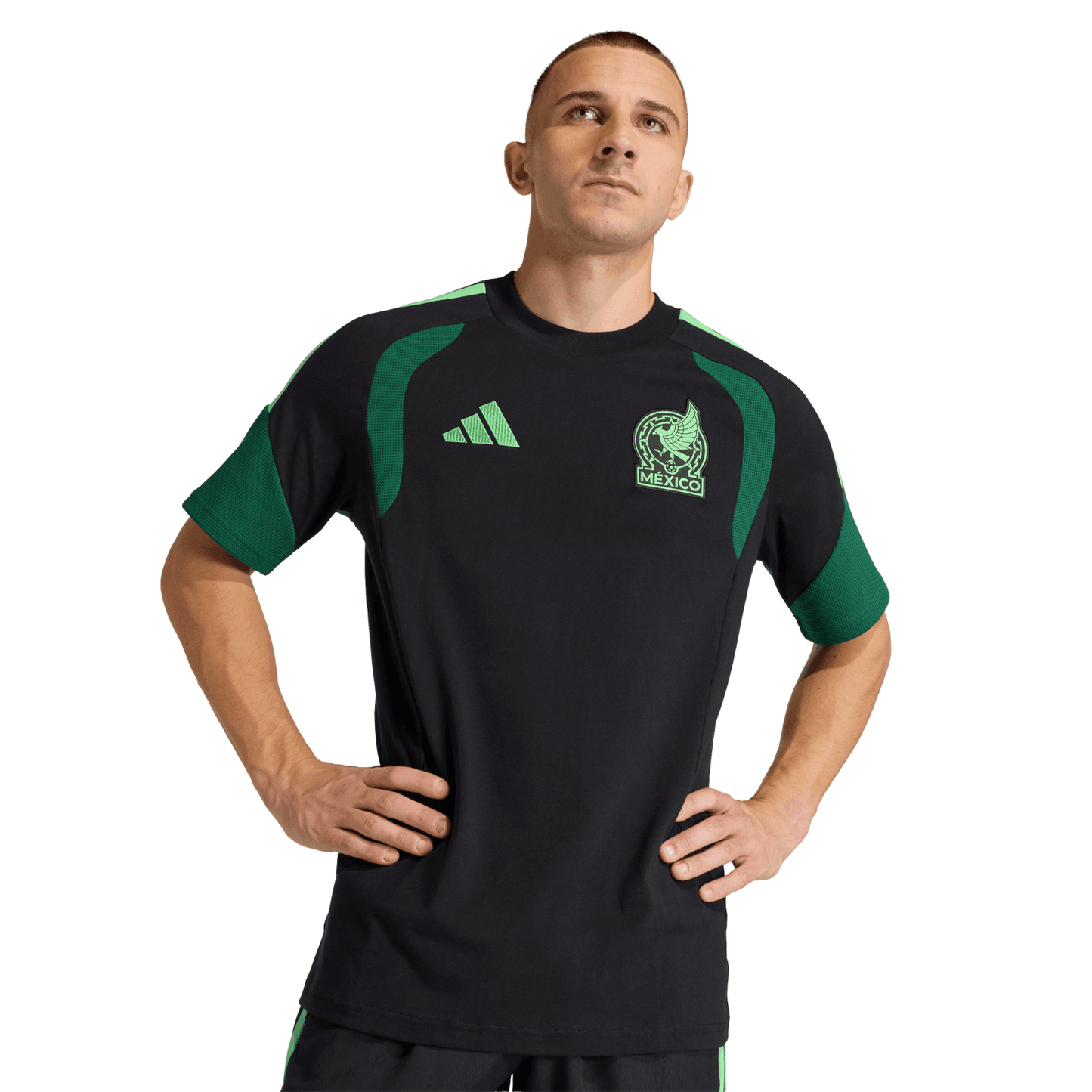 México 26 Tiro Sudadera Camiseta - Hombre