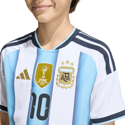 Argentina 2026 Auténtica Camiseta Local Messi 10 - Juvenil