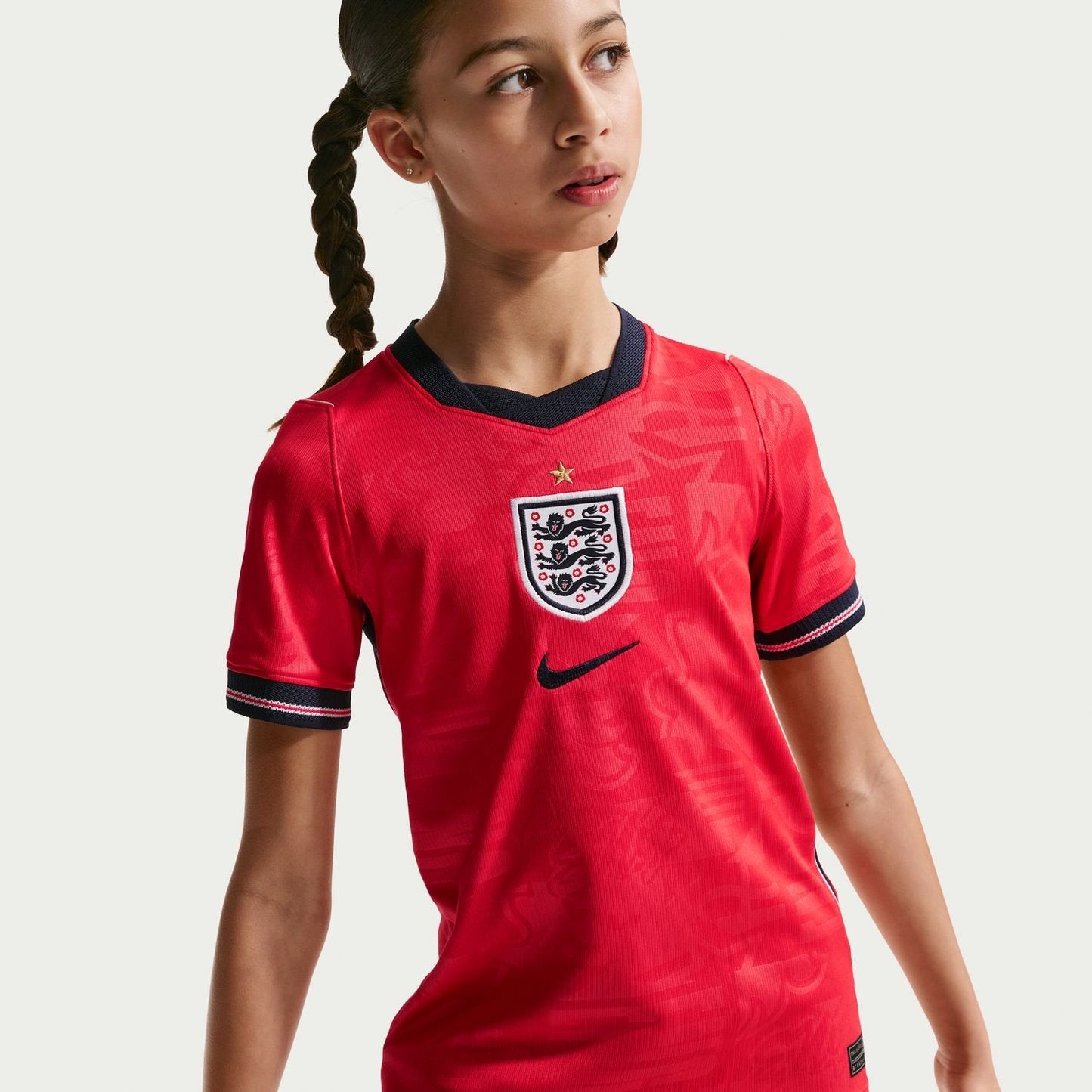Inglaterra 2026 Camiseta Auténtica Visitante - Juvenil