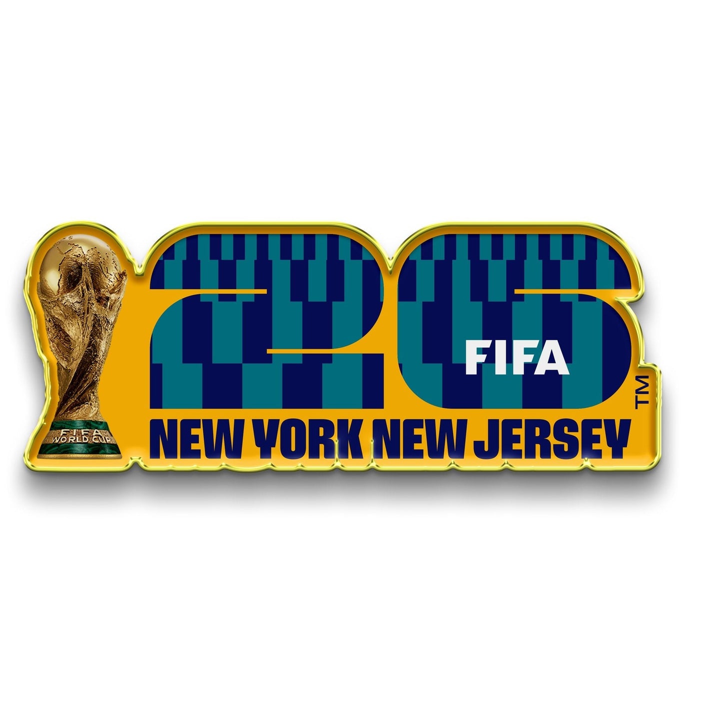 FIFA Copa Mundial 2026™ Ciudad Anfitriona New York/New Jersey Pin de Sombrero