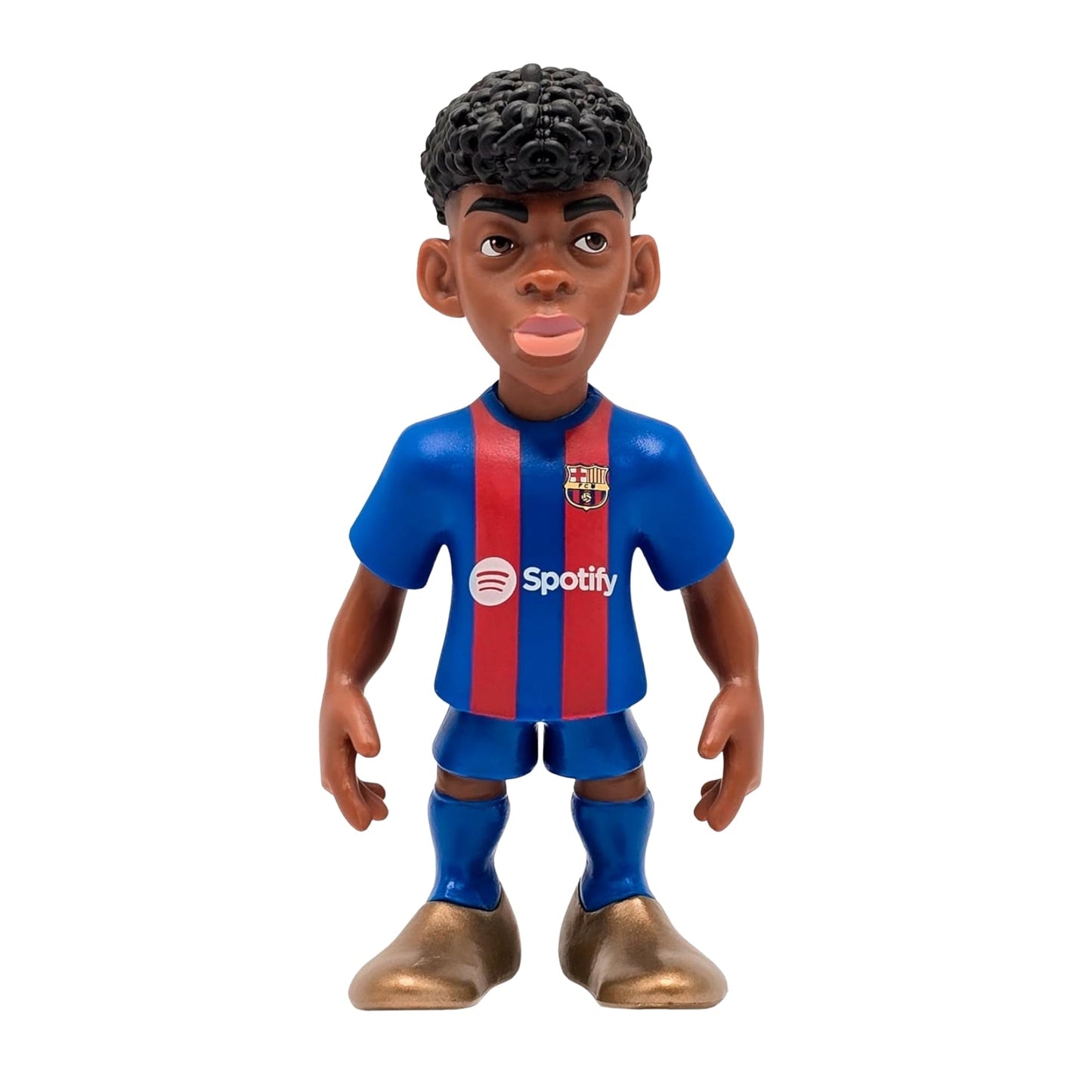 Figura Coleccionable Mini Minix Barcelona Lamine Yamal (Azul Marino)