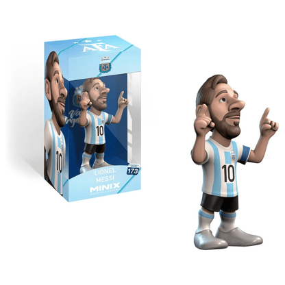 Figura Coleccionable MINIX Lionel Messi Argentina (Edición Azul)