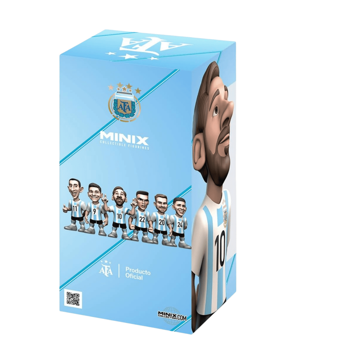 Figura Coleccionable MINIX Lionel Messi Argentina (Edición Azul)