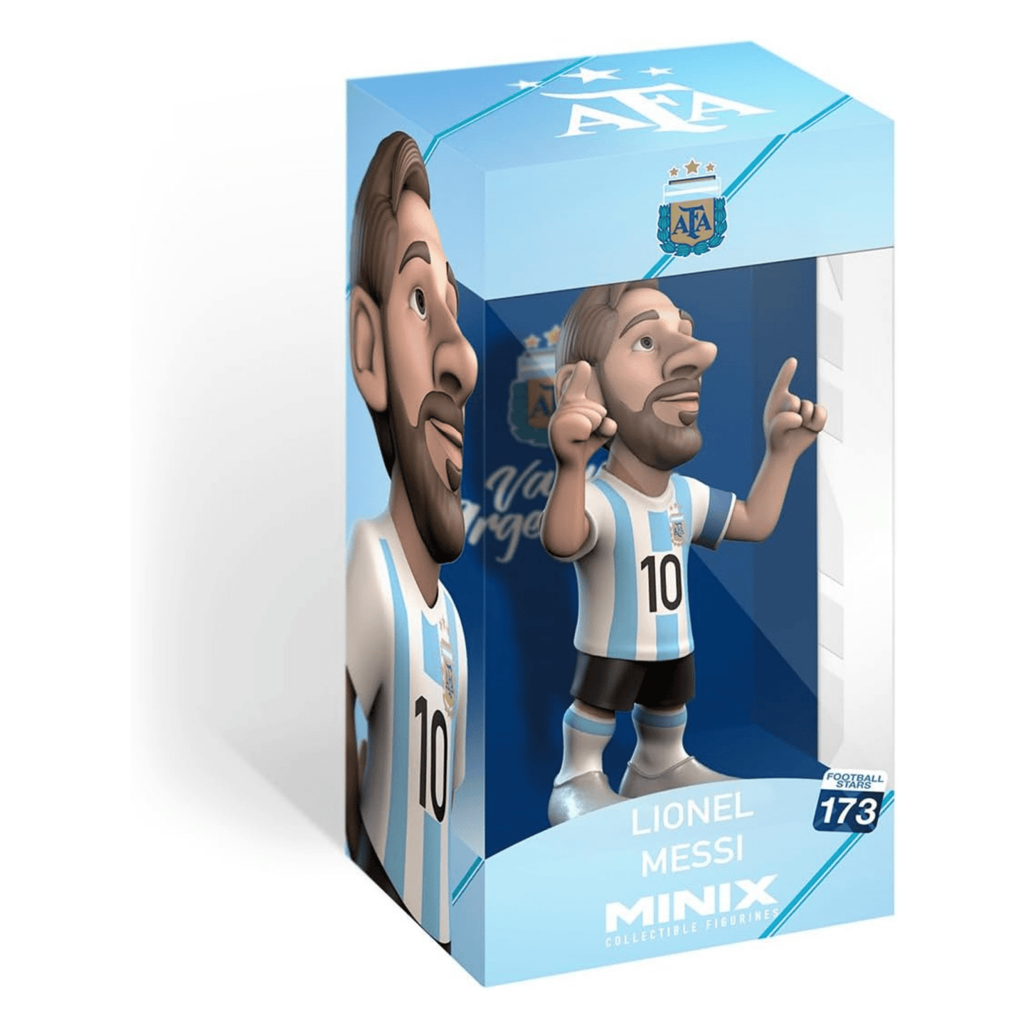 Figura Coleccionable MINIX Lionel Messi Argentina (Edición Azul)
