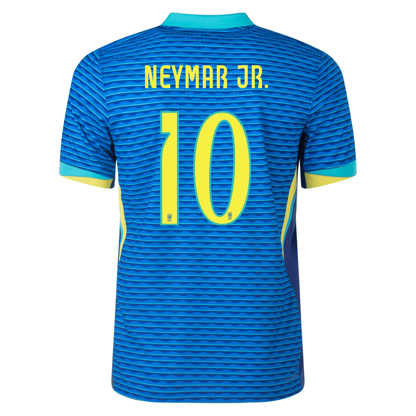 Nike Camiseta Visitante Auténtica Brasil Neymar Jr. 24/25 (Soar/Amarillo Dinámico)