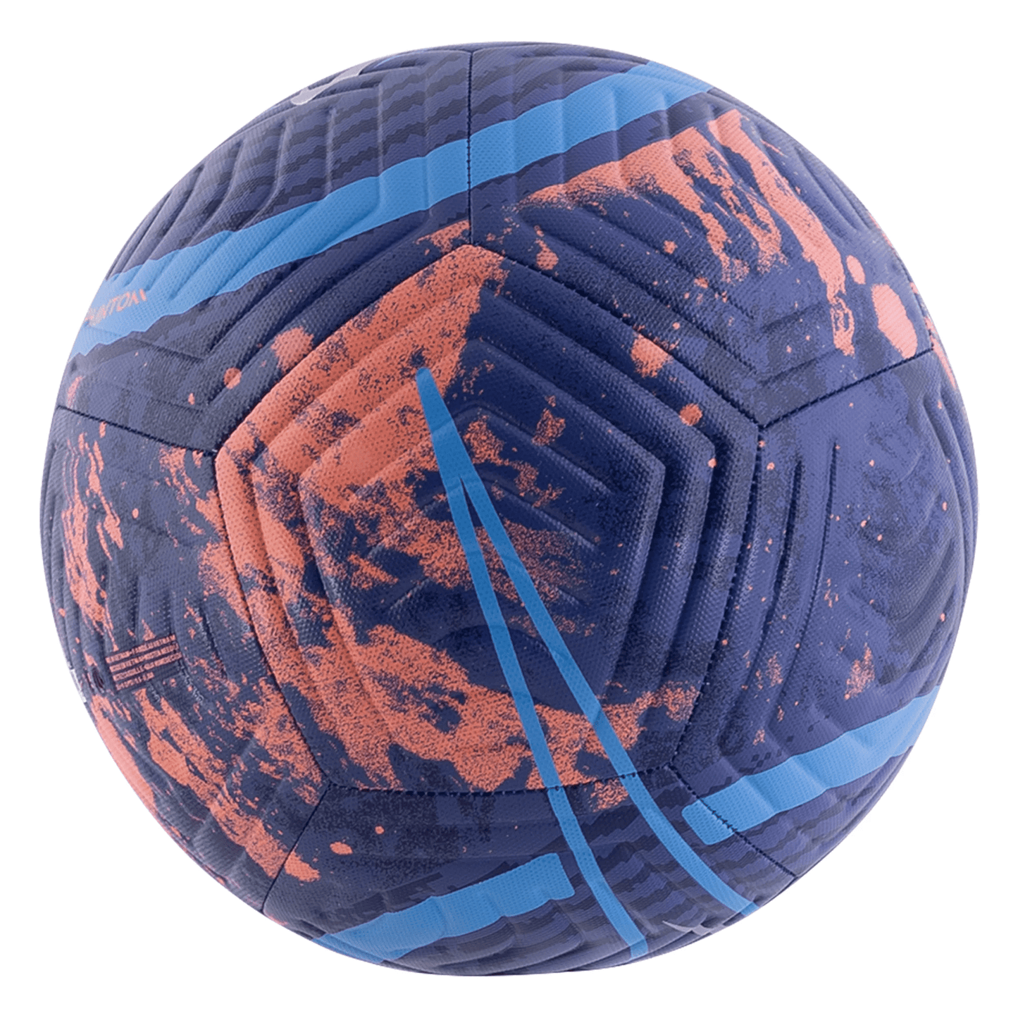 Nike Balón Academy Erling Haaland (Azul Marino/Naranja)