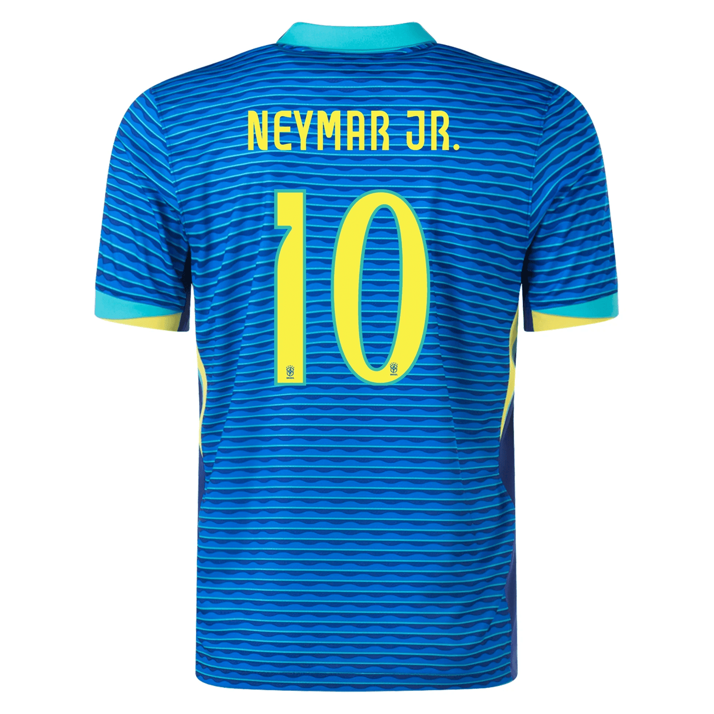 Nike Camiseta Visitante Brasil Neymar Jr. 24/25 para Hombre (Soar/Amarillo Dinámico)