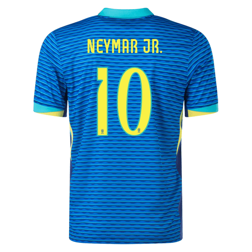 Nike Camiseta Visitante Brasil Neymar Jr. 24/25 para Hombre (Soar/Amarillo Dinámico)