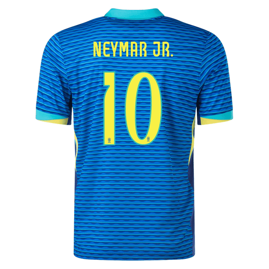Nike Camiseta Visitante Brasil Neymar Jr. 24/25 para Hombre (Soar/Amarillo Dinámico)