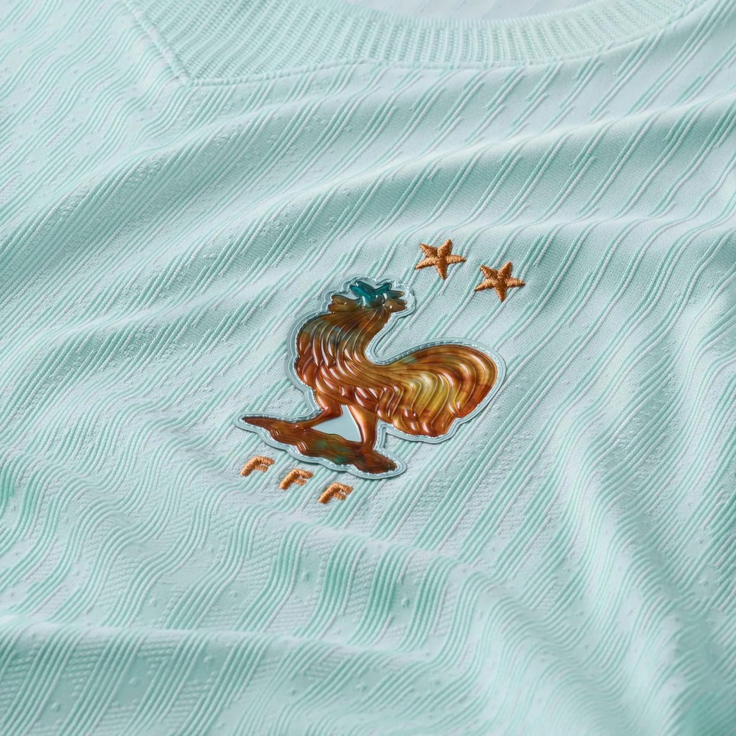 Nike Camiseta Visitante Auténtica Match Francia Kylian Mbappe 2026 para Hombre (Igloo/Monarca)