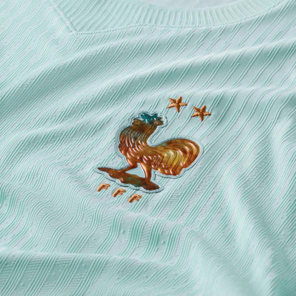 Nike Camiseta Visitante Auténtica Match Francia Kylian Mbappe 2026 para Hombre (Igloo/Monarca)