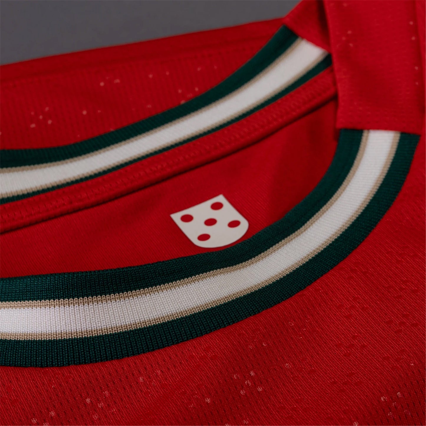 Puma Camiseta Local Portugal Cristiano Ronaldo 25/26 (Rojo Deporte/Almendra Azucarada)