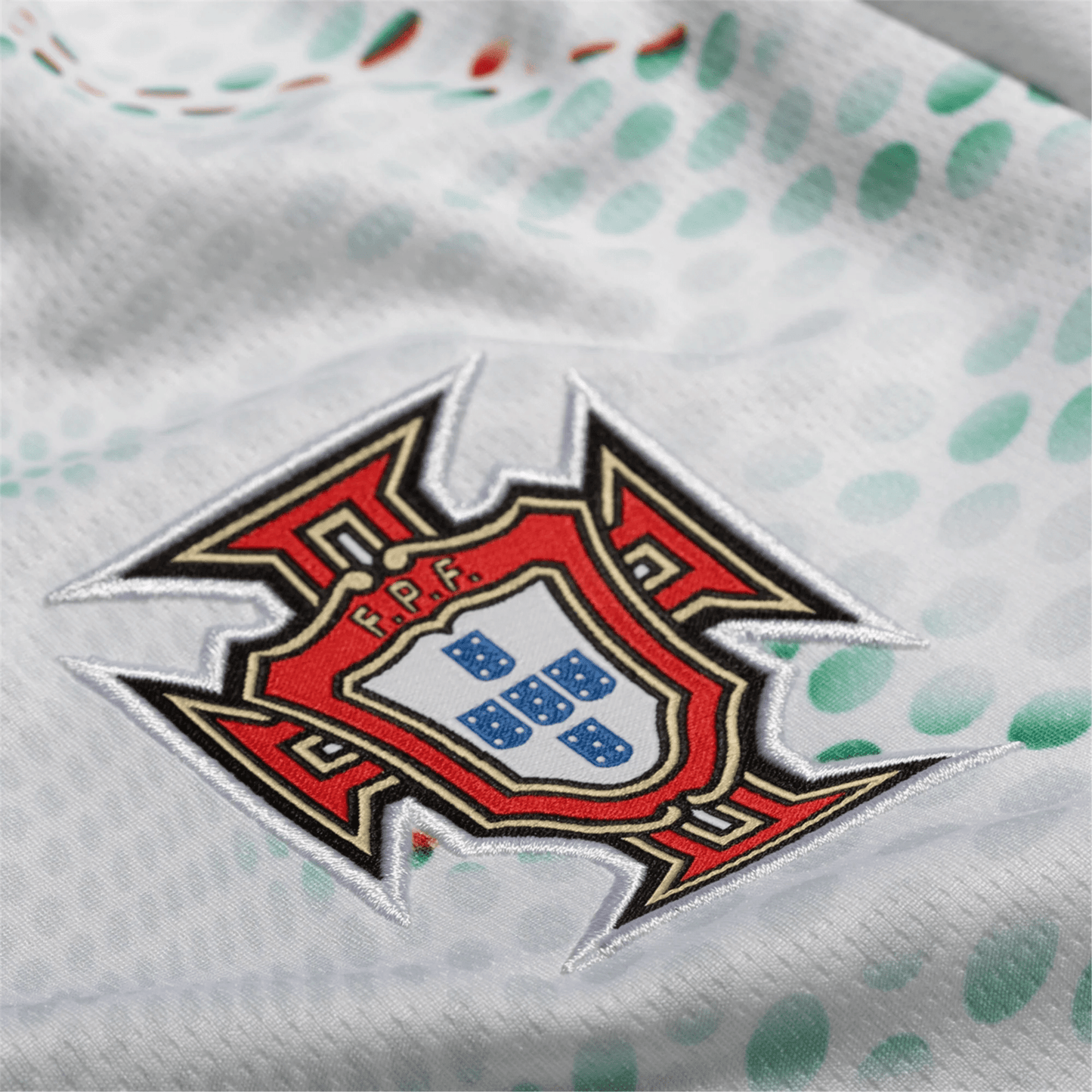 Puma Camiseta Visitante Juvenil Portugal Cristiano Ronaldo 25/26 (Blanco Puma/Negro Puma)
